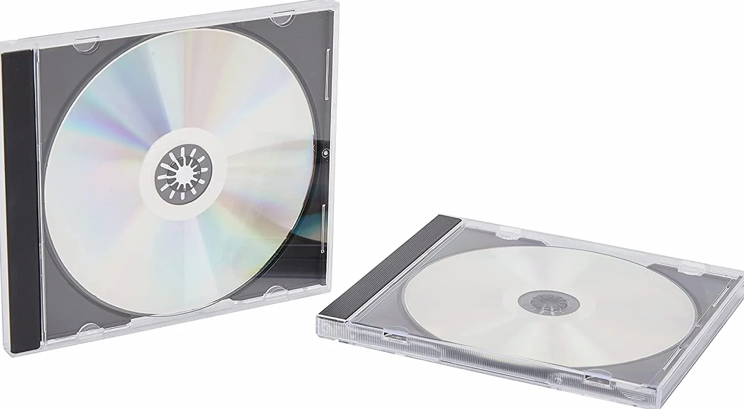 Jewel 25x Custodie Singole per CD/DVD