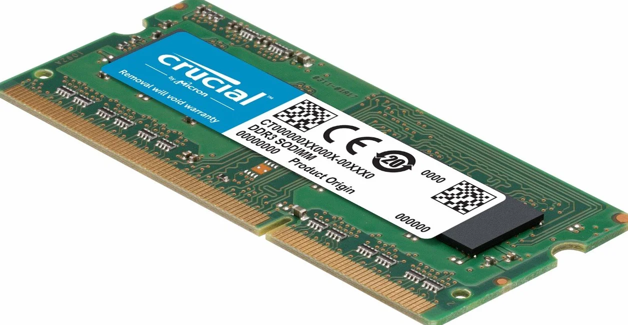 Crucial CT102464BF186D Memoria da 8 GB (DDR3L, 1866 MT/s, PC3-14900, SODIMM, 204-Pin)