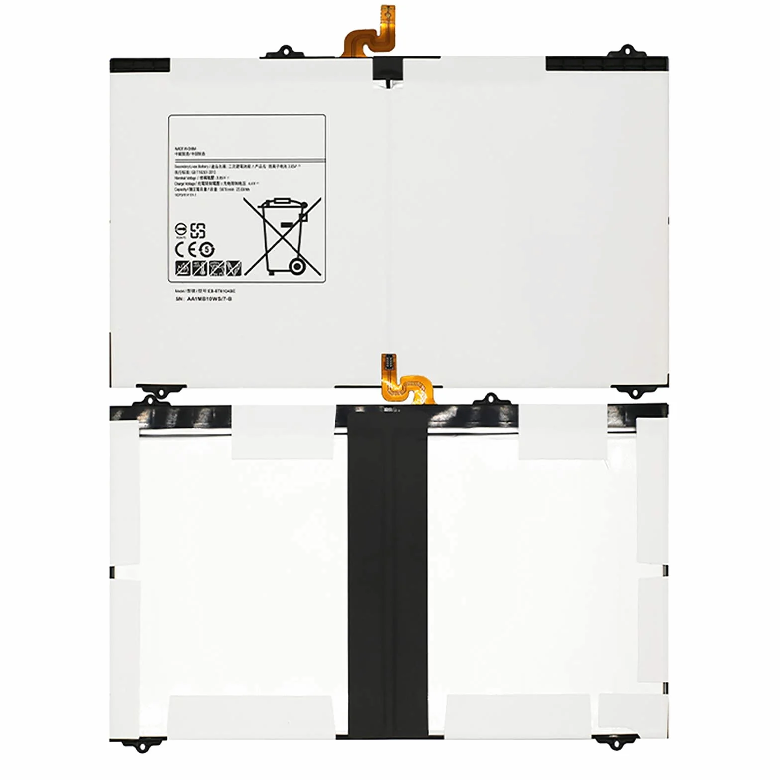 SAMSUNG GALAXY TAB S2 9.7 T815 T819 EB-BT810ABE BATTERIA 5870MAH CON KIT SMONTAGGIO