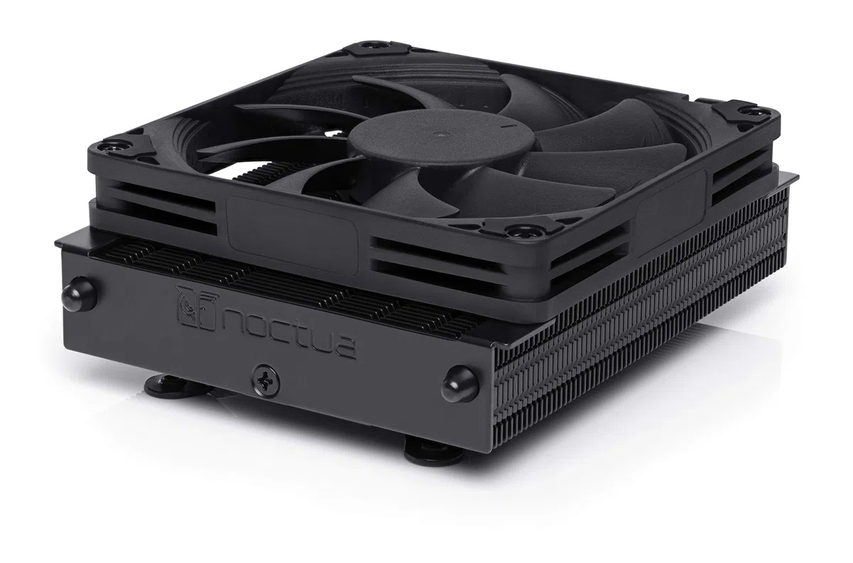 Noctua NH-L9a-AM4 chromax.black, Dissipatore a Basso Profilo per CPU (92 mm, Nero)