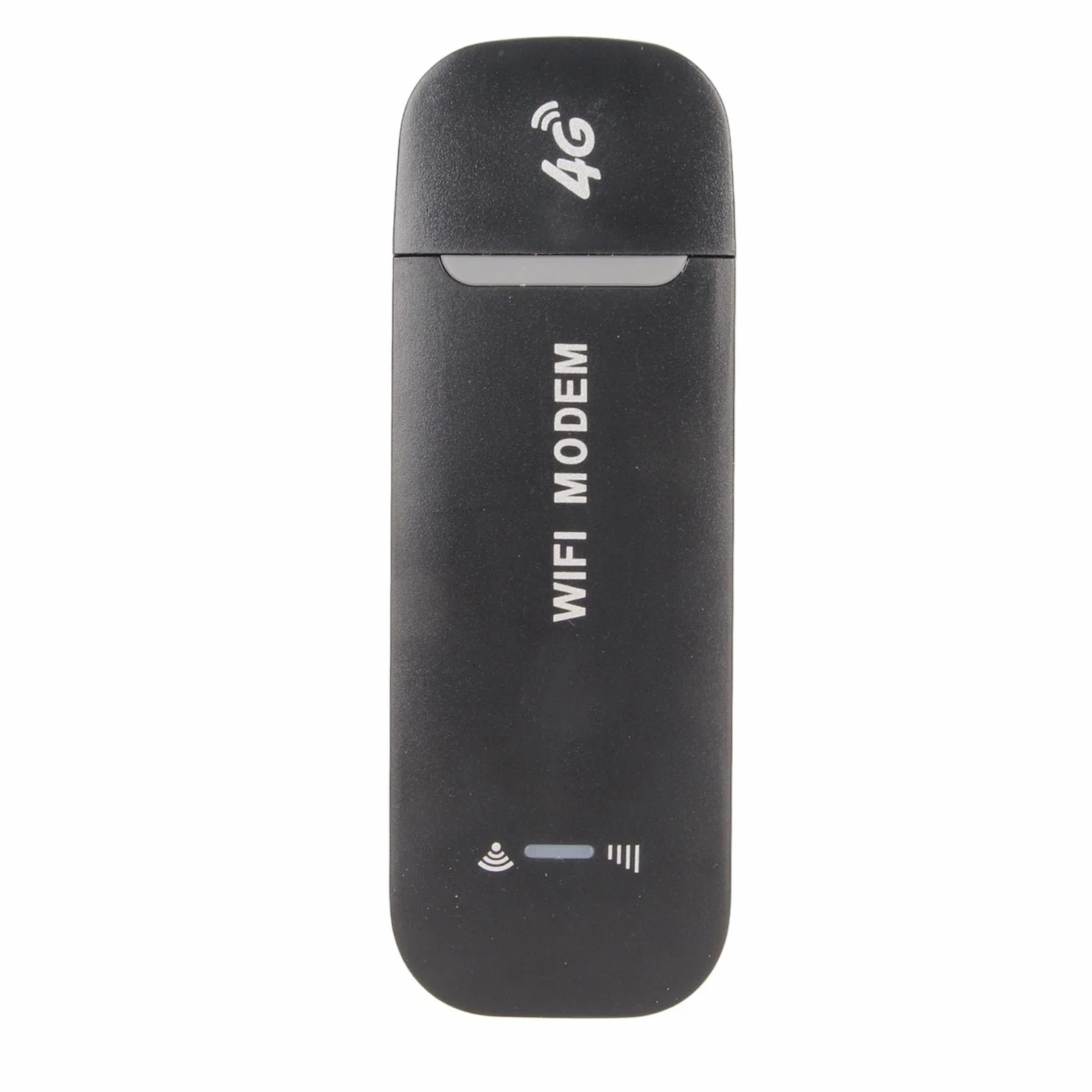 Router WiFi 4G Ad Alta Velocità, Fino a 150 Mbps, Supporta 10 Utenti, Slot per Scheda SIM, Modem WiFi USB 4G LTE Portatile per Ufficio, Viaggio, Casa, Plug and Play (BLACK)