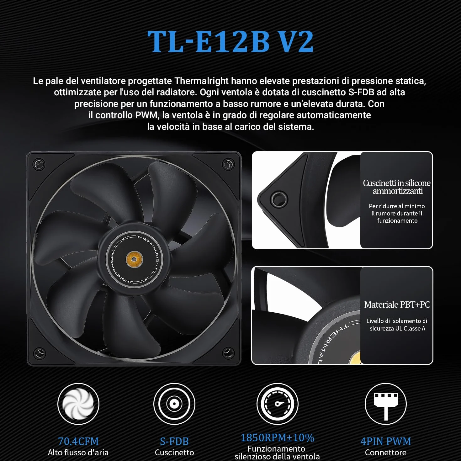 TR Frozen Prism 360 Nero Refrigeratore a liquido per CPU con ventilatore PWM da 120mm, Dissipatore di calore per raffreddamento ad acqua integrato per AMD/AM4/AM5, INTEL 1700/1150/1151/1200/2011