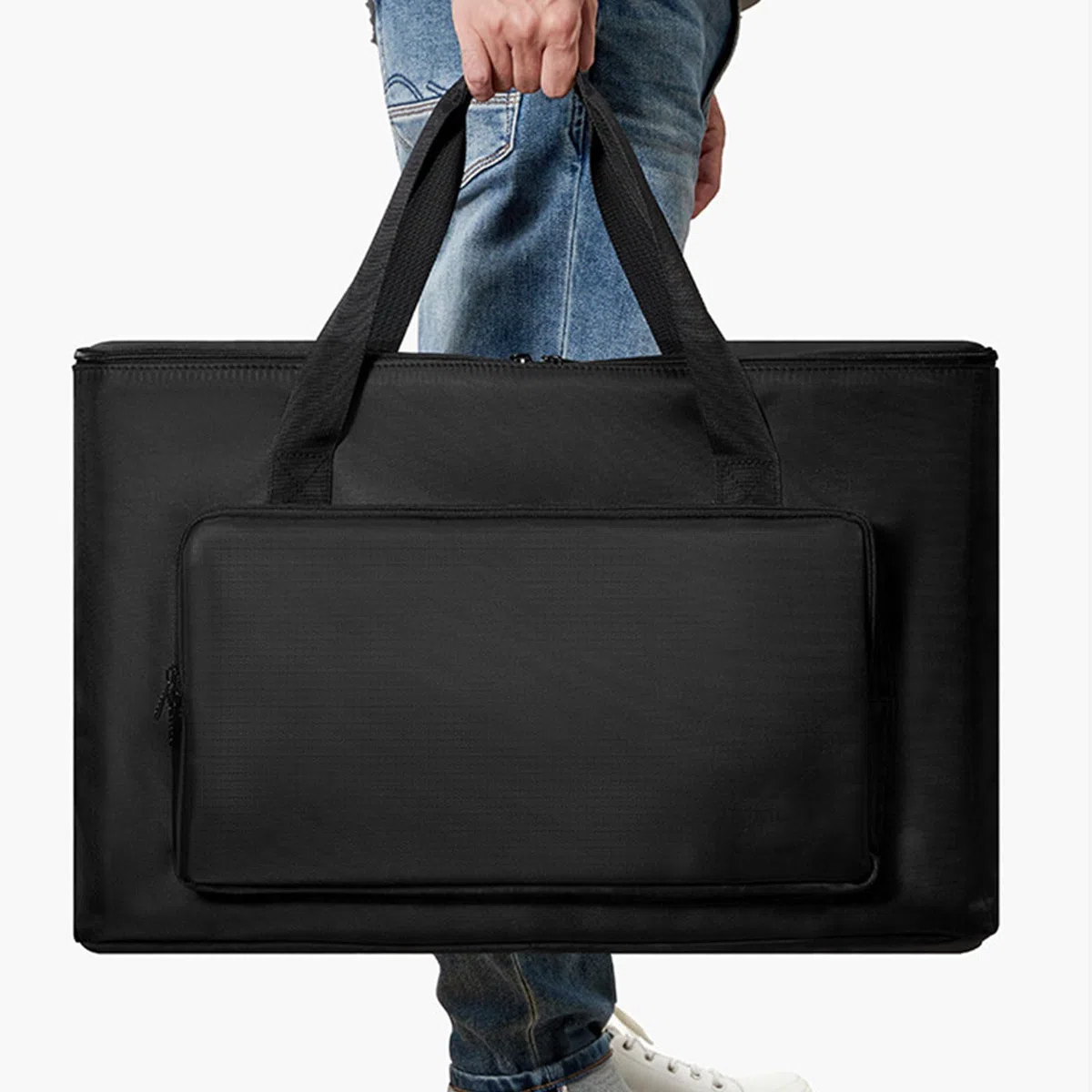 24"/27" Monitor Custodia Protettiva Leggero con Maniglia Computer Storage Bag per Viaggiare