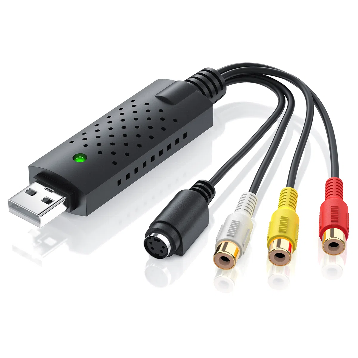 CSL - Grabber Video - Scheda di acquisizione Video USB - Convertitore Analogico Digitale Acquisizione - Nuovo Software - Compatibile con Windows 11