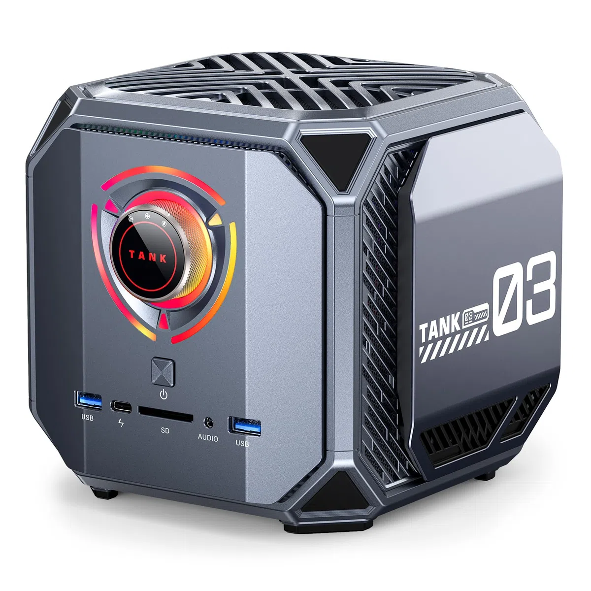 ACEMAGIC M1A Pro Mini Workstation AI, Intel i9-13900HK, Intel Arc A770, Mini PC 32 GB DDR5, 1 TB SSD, Schermo Quadruplo 4K/8K, Windows 11 Pro Mini Computer per Lavoro, Gaming e Creazione Contenuti