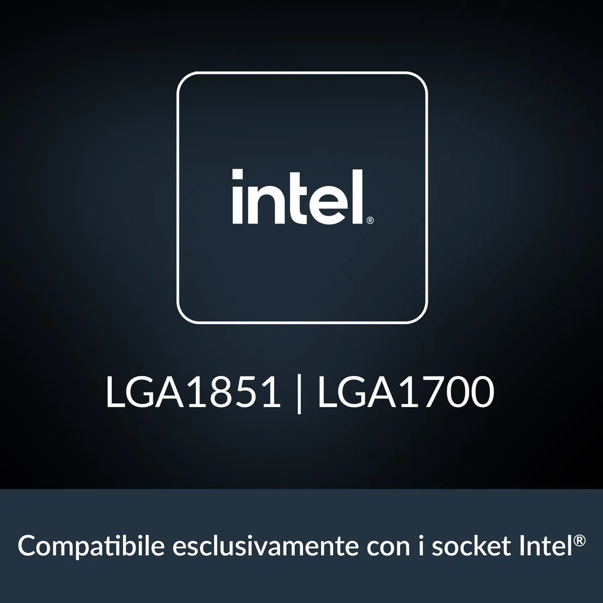 ARCTIC Freezer 8i - Dissipatore CPU Compatto per Intel LGA1851/LGA1700, Ventola PWM da 100 mm, Pasta termica MX-6 Preapplicata, Cuscinetto Idrodinamico