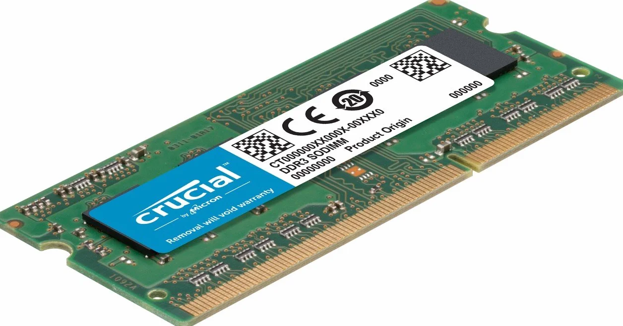 Crucial CT102464BF186D Memoria da 8 GB (DDR3L, 1866 MT/s, PC3-14900, SODIMM, 204-Pin)