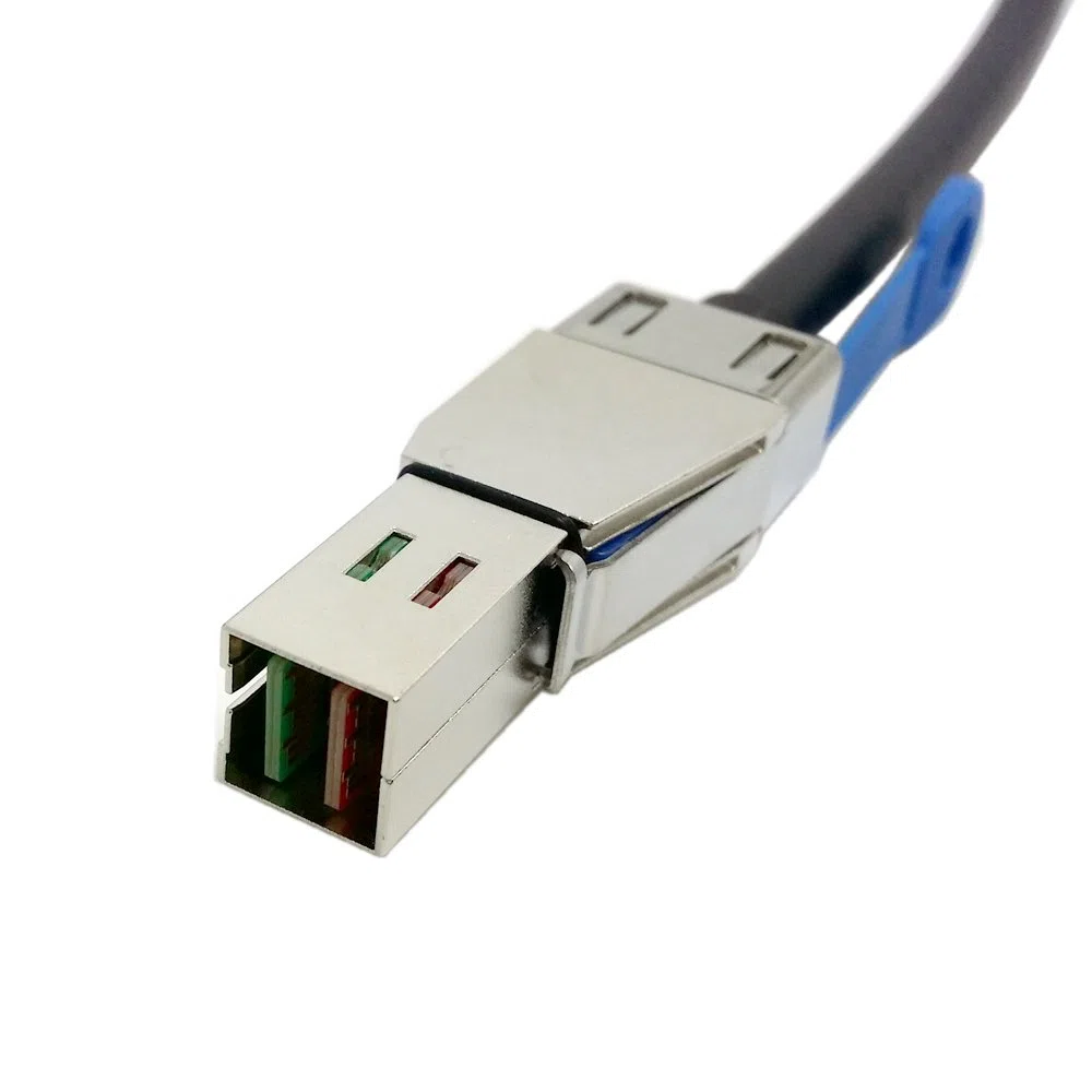 cablecc Cavo RAID esterno Mini-SAS 4X SFF-8088 a Mini-SAS ad alta densità HD SFF-8644, 50 cm