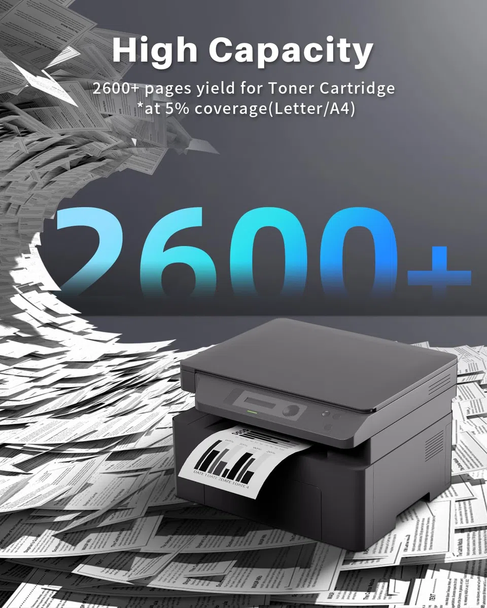 INK4U TN2320 Cartucce di Toner Compatibili per Brother TN 2320 TN2310 per MFC-L2700DW L2700DN L2720DW L2740DW, DCP-L2500D L2540DN, HL-L2300D 2360DN L2340DW Stampanti. (2 Nero)