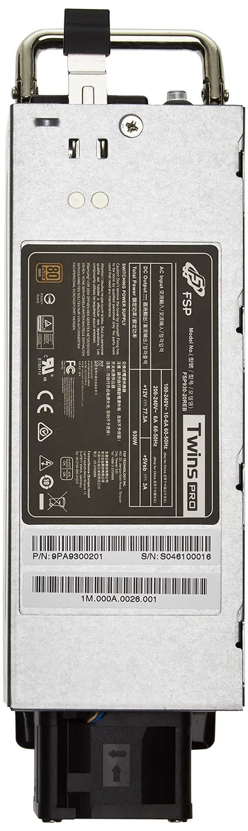 FORTRON FUENTE DE ALIMENTACIÃ“N DE SERVIDOR FSP FSP930-20REB