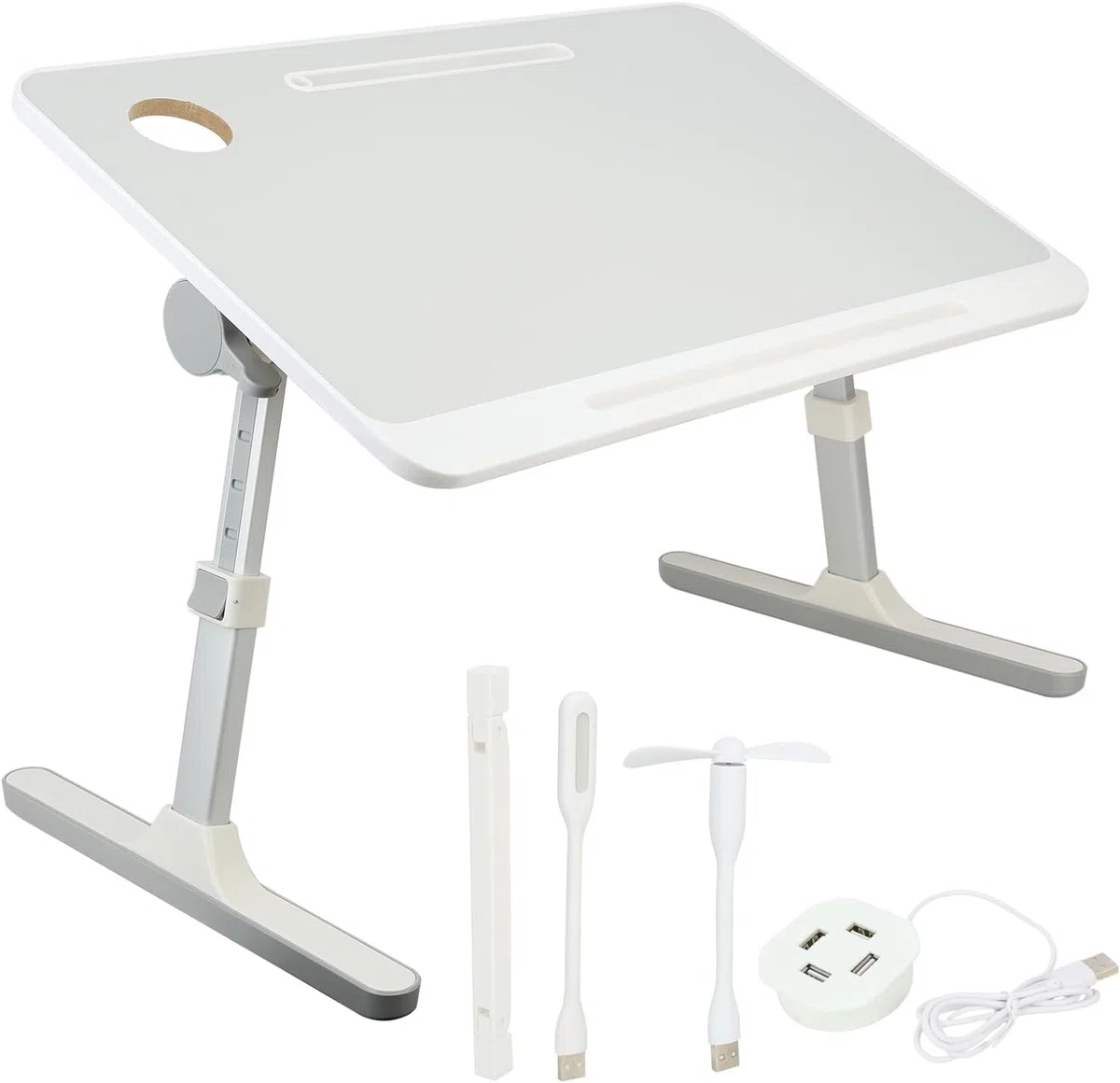 Mesa de cama Para Laptop, mesa de cama Regolabile in altura y ángulo Con cajón de almacenamiento,mesa plegable cama,escritorio portátil Con Patas plegables Apto Para Comer, trabajar, scherbir, ecc