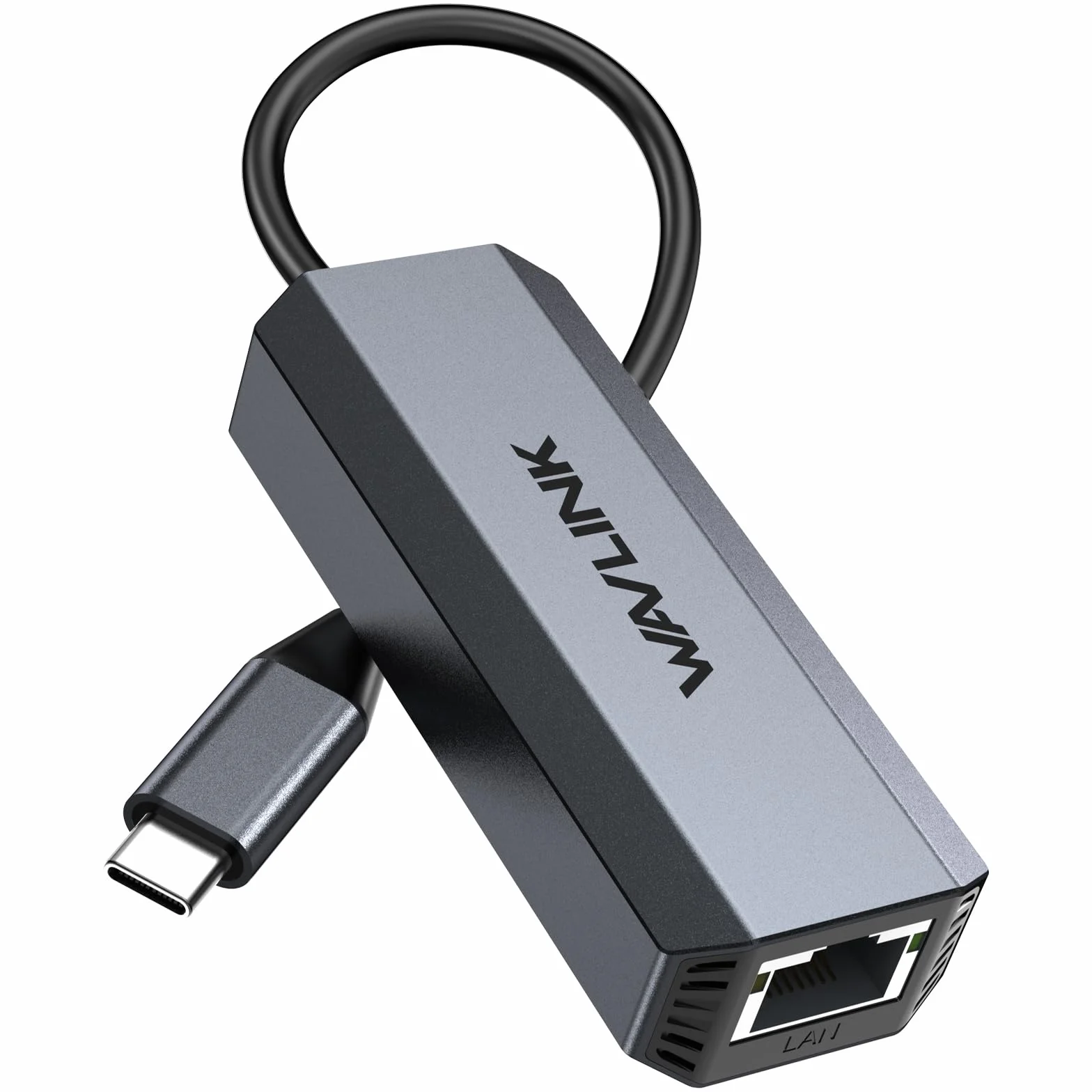WAVLINK Adattatore da USB C a 5G Ethernet, adattatore WAVLINK 5G Ethernet per laptop, dispositivo Type-C compatibile con la rete per MacBook/XPS, ecc.