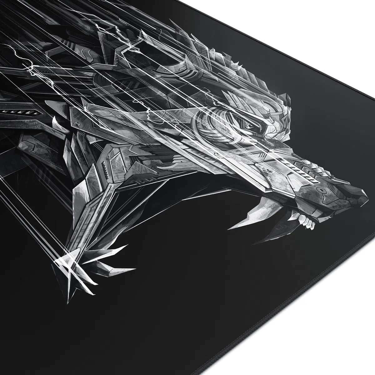 Titanwolf - Tappetino per il mouse da gioco Titanwolf, 1200 x 600 mm, XXXL, con motivo, misura grande, migliora precisione e velocità XXL, ad esempio per mouse Logitech e tastiera