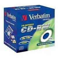 Verbatim CD-RW 80 700MB - Confezione da 10
