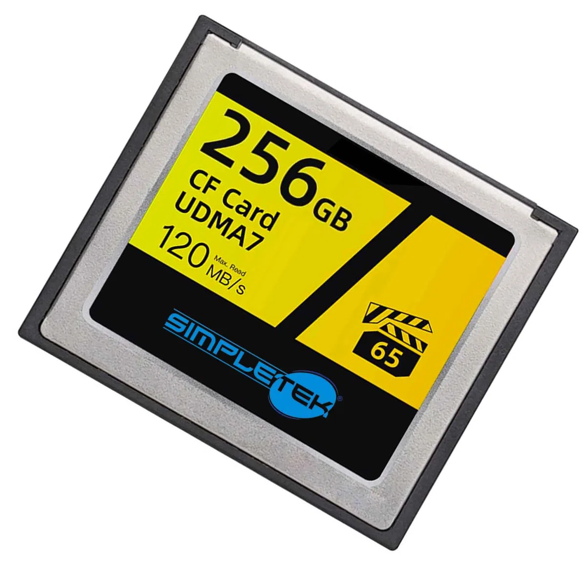 SIMPLETEK – Scheda di memoria CF Card 256GB | Classe di velocità UDMA7 NAND MLC 3D – ATA/ATAPI-7 50 pin | per Fotocamere e Videocamere