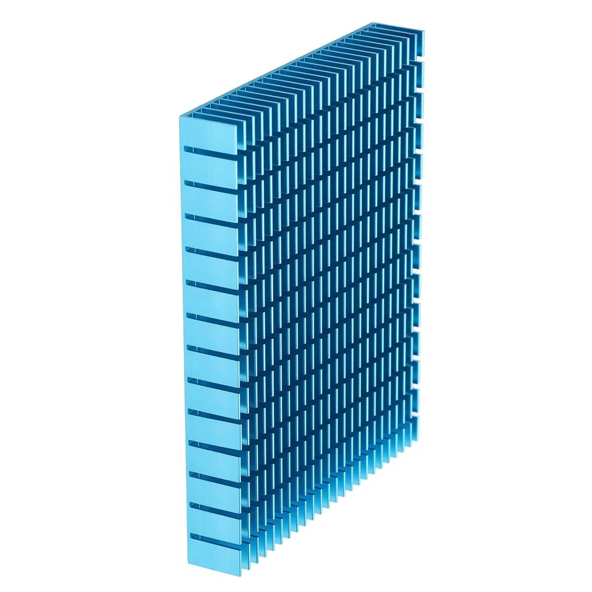Dissipatore di Calore in Alluminio Eujgoov, 150x120x20mm Raffreddamento del Radiatore Raffreddamento per Scheda PCB Dell'amplificatore di Potenza della CPU(blu)