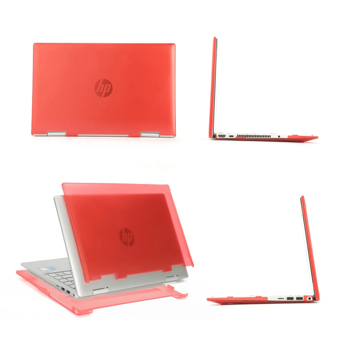 mCover - Custodia rigida compatibile con HP Pavilion X360 14-EKxxxx serie 2-in-1 convertibile per laptop e PC, trasparente