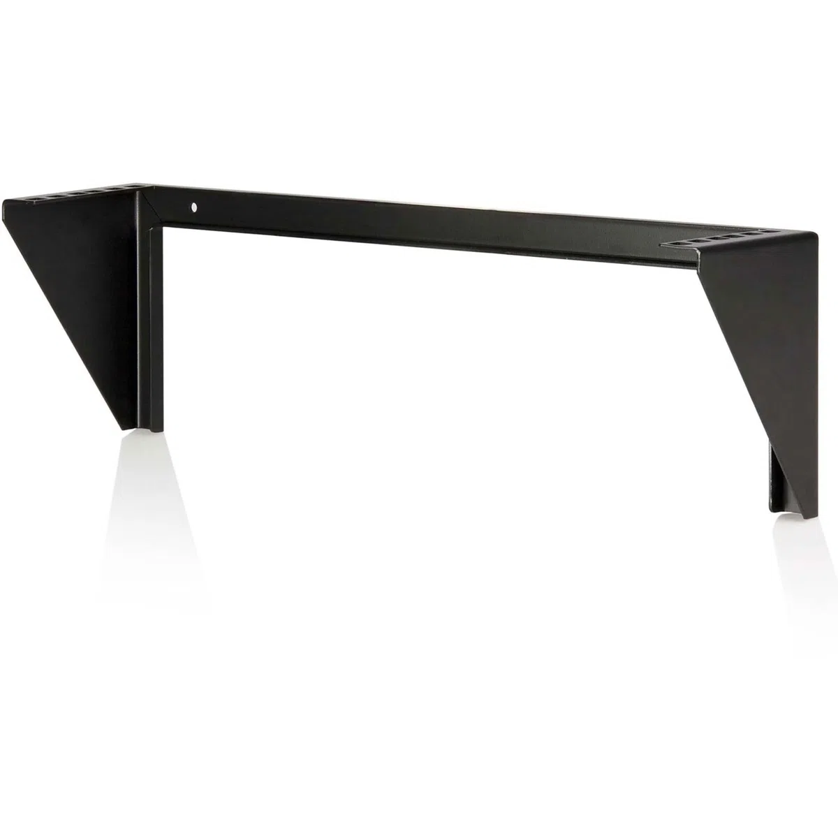StarTech.com Staffa a parete 2U 19" per pannello patch verticale, Staffa per montaggio a rack in acciaio con hardware per apparecchiature di rete, server e dati da 19 pollici (RK219WALLV)