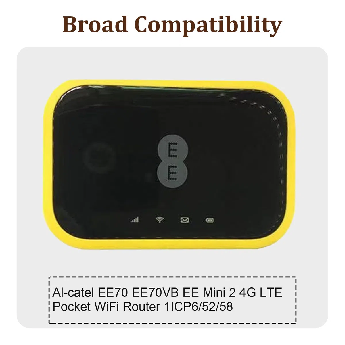 Batteria di ricambio TLi021F7 compatibile con Al-Catel EE70 EE70VB EE Mini 2 4G LTE Pocket WiFi Router 1ICP6/52/58