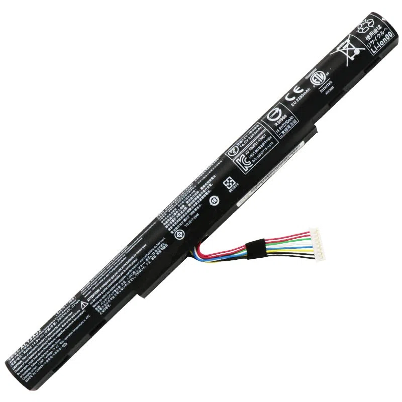 14.8V 2500mAh 37Wh AL15A32 4ICR17/65 Batteria di ricambio per Acer Aspire E5-473A E5-473G E5-474G F5-572G E5-573 E5-573G E5-573T E5-574 E5-574G E5-752G E5-772 E5-772G E5-773 E5-773G