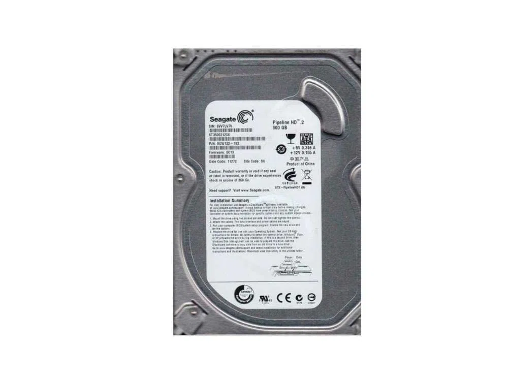 Seagate Pipeline HD ST3500312CS - Festplatte - 500 GB - Intern - 8.9 cm (3.5") - SATA 3Gb/s
