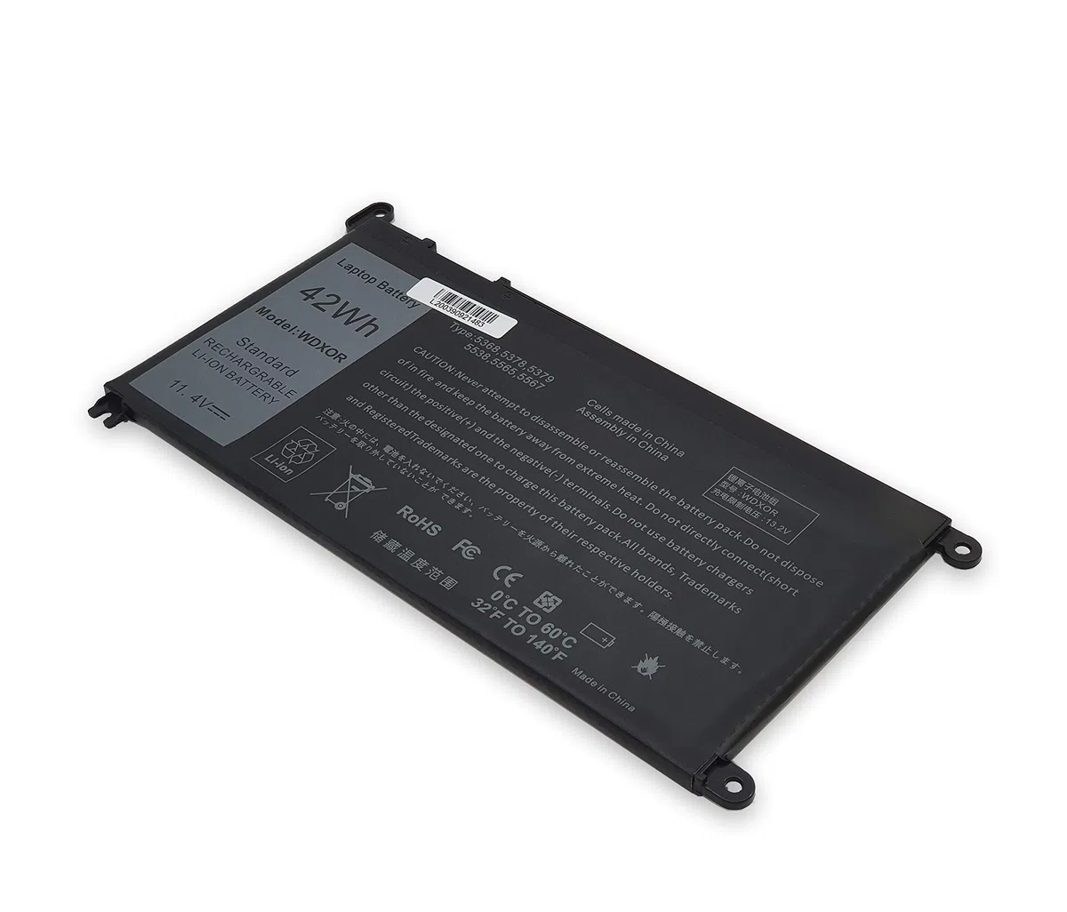 New Net - Batteria WDX0R [ 11.4 V - 3680 mAh ] compatibile con Dell P62F, P62F001, P35E, P35E001, P35E002, P66F, P66F001, P66F002, P66F003, P74G, P74G001