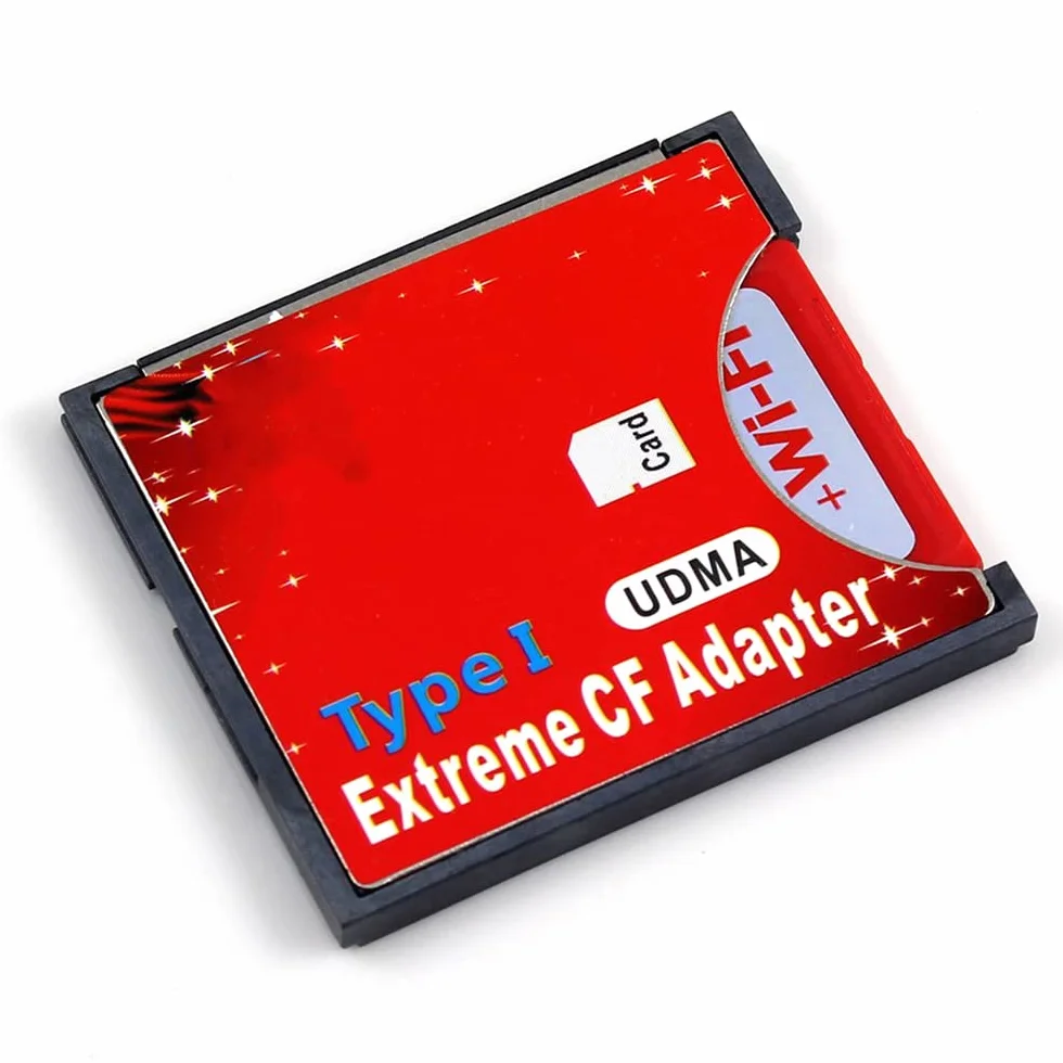Adattatore SD SDHC SDXC per CF Compact Flash ad Alta Velocità Extreme Tipo I