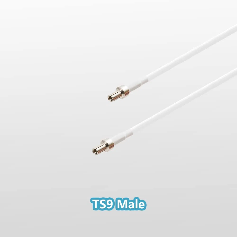 Vecys Antenna 4G / 3G Adattatore Spina TS9 Antenna Patch 5 dBi Amplificatore Antenna WLAN 3 m Cavo da 9,8 Piedi Compatibile con Router Mobile 4G / 3G / 2G Antenna WLAN WLAN Bluetooth Senza Fili