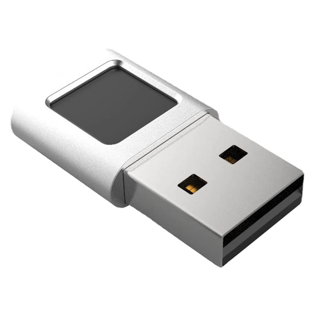 Mini Lettore di Impronte Digitali Mini Modulo Lettore di Impronte Digitali USB Scanner Biometrico per Computer Portatili 10 Chiave di Sicurezza per PC Interfaccia USB