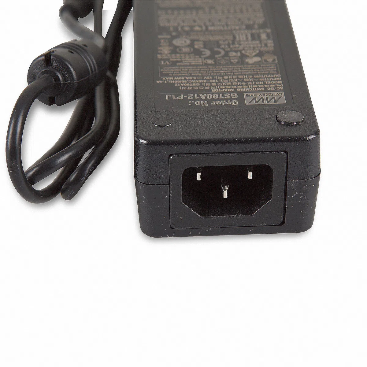 MEAN WELL Original gst60 a12-p1j 12 V 5 a Meanwell gst60 a 12 V 60 W ac dc alta affidabilità industriali Adaptor