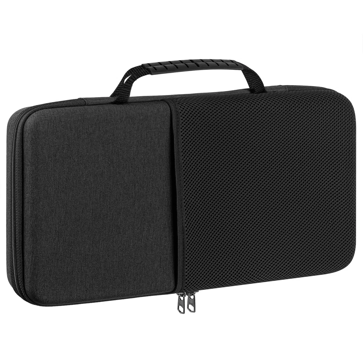 GEEKRIA Custodia da viaggio rigida per tastiera, compatibile con Logitech Wave Keys MK670 Combo/Tastiera ergonomica wireless Wave Keys (grigio scuro)