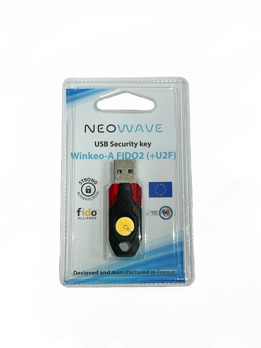 Winkeo-A FIDO2, chiavetta USB di sicurezza con autenticazione senza password e a due fattori