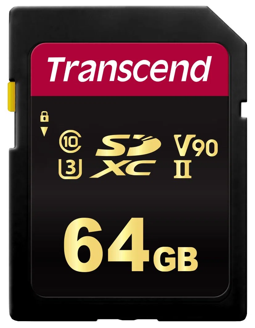 Transcend Scheda di memoria SDXC 700S da 64 GB UHS-II, C10, U3, V90, 8K, Ultra HD, fino a 285/180 MB/s, progettata per fotocamere DSLR e videocamere avanzate - TS64GSDC700S