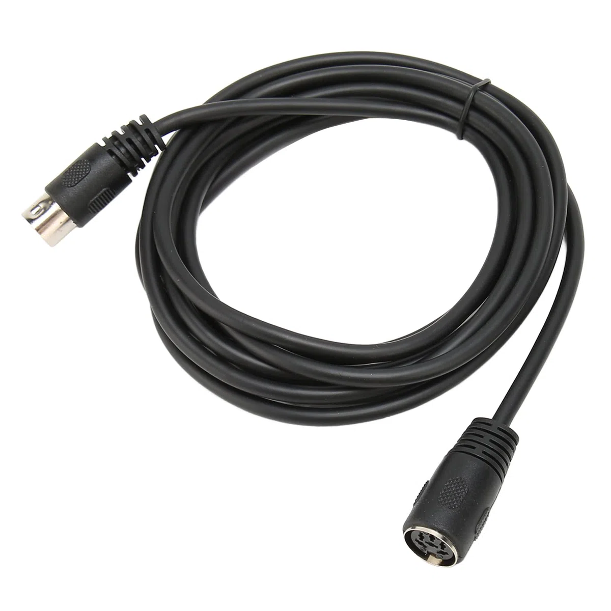 Cavo DIN Maschio-femmina a 6 Pin, Connessione Flessibile per Segnale Dati Cavo di Prolunga Portatile Professionale Plug and Play DIN a 6 Pin per Dispositivi Digitali (3 metri /