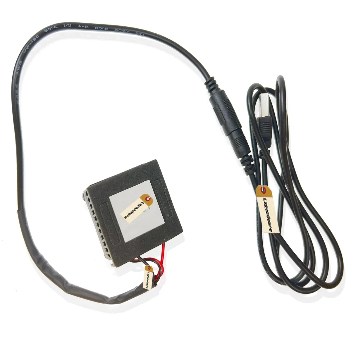 Lsgoodcare Kit Peltier Cooler FAI DA TE per Telefono e Tablet PC - Sistema di Raffreddamento Termoelettrico USB 5V con Dissipatore e Modulo Semiconduttore