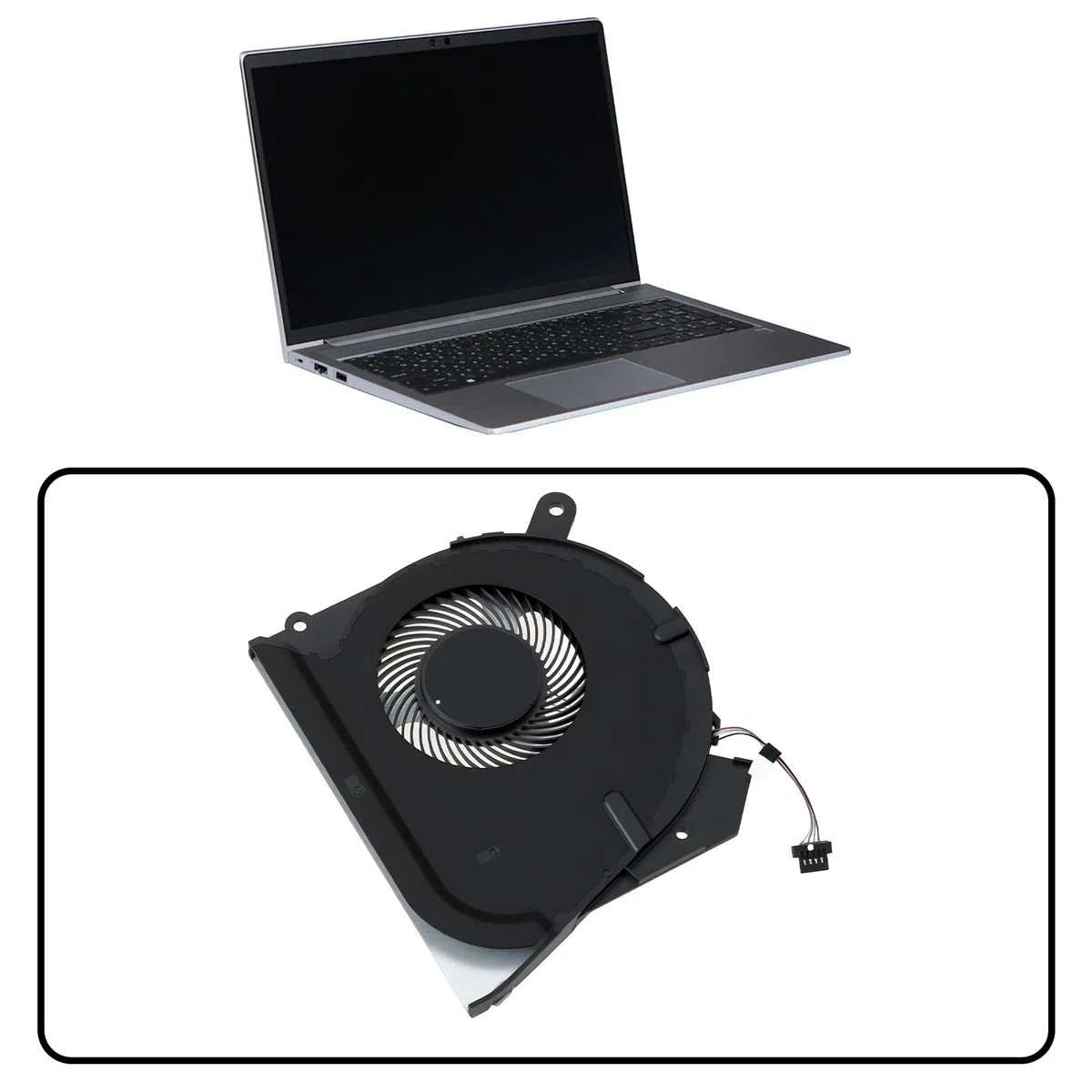 EMSea Ventola CPU per Laptop L47696-001 Compatibile con HP ProBook 450 G6 450 G7 455 G6 455 G7