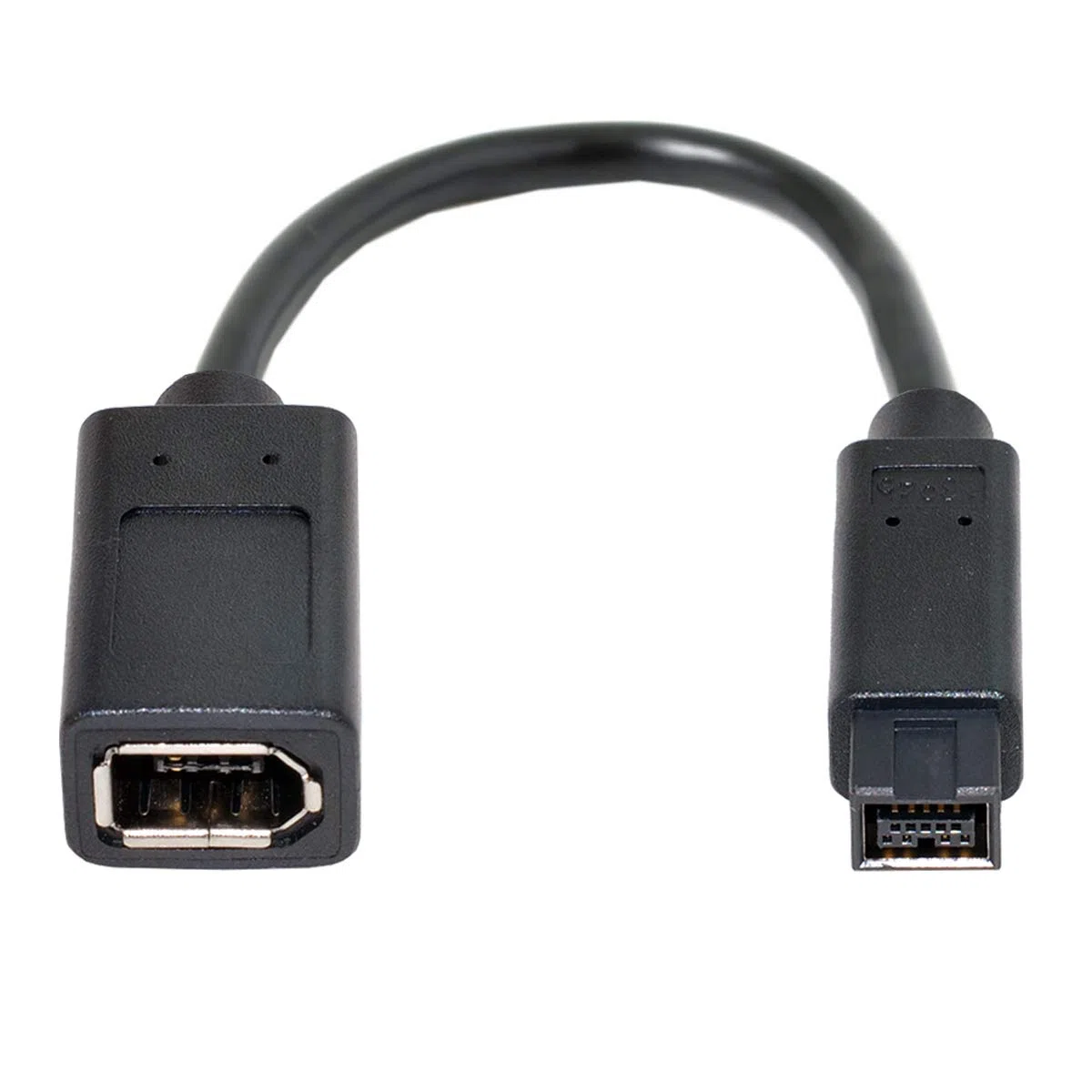 chenyang IEEE 1394 6Pin Femmina 1394a a 1394b 9Pin Beta Maschio Firewire 400Mbps a 800Mbps Dati Video Cavo 20cm