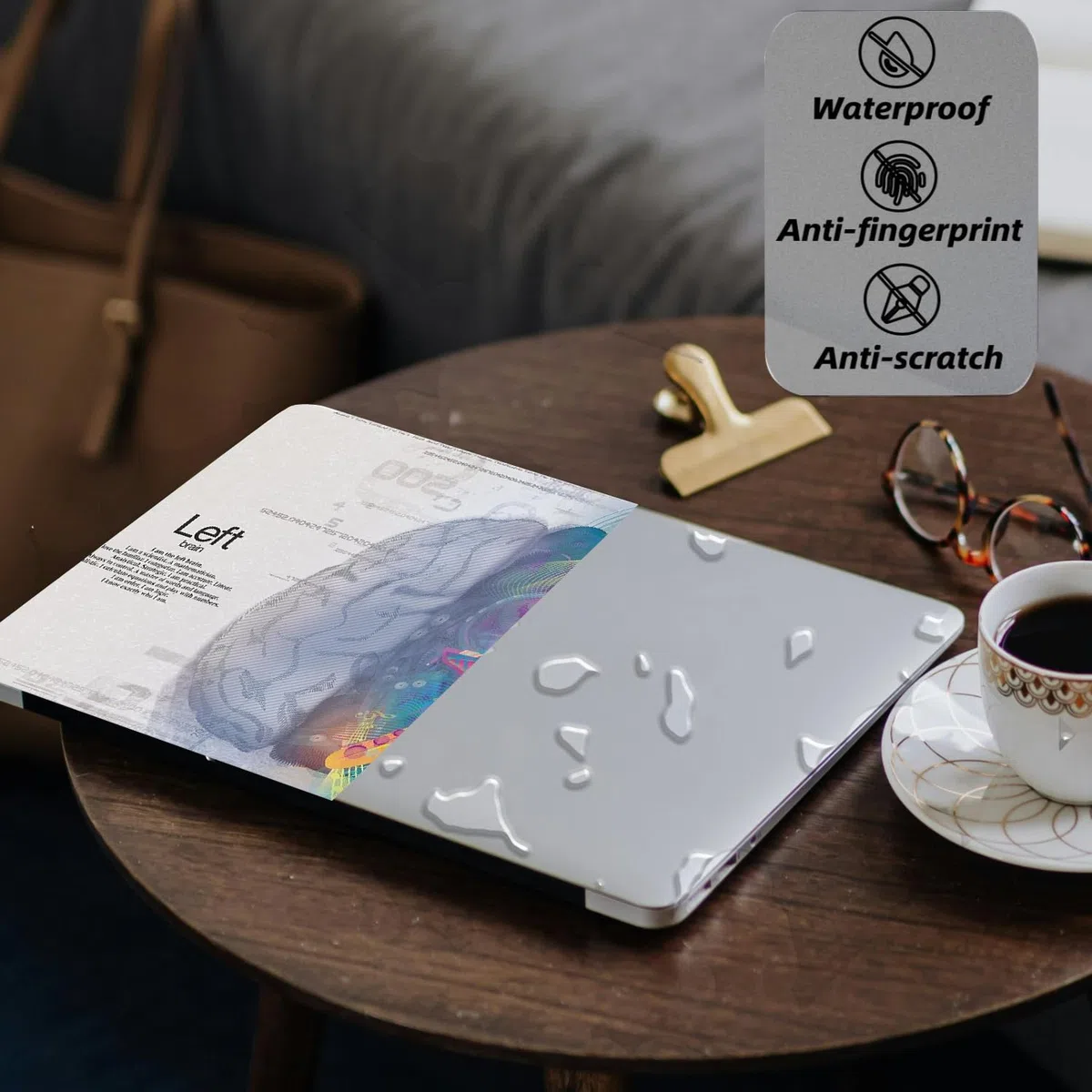 Copertura Compatibile con MacBook Pro 15 Pollici 2019 2018 2017 2016 Modello A1990 A1707 con Touch Bar Touch ID, Protettiva Custodia Rigida in Plastica Cover Case, Idee