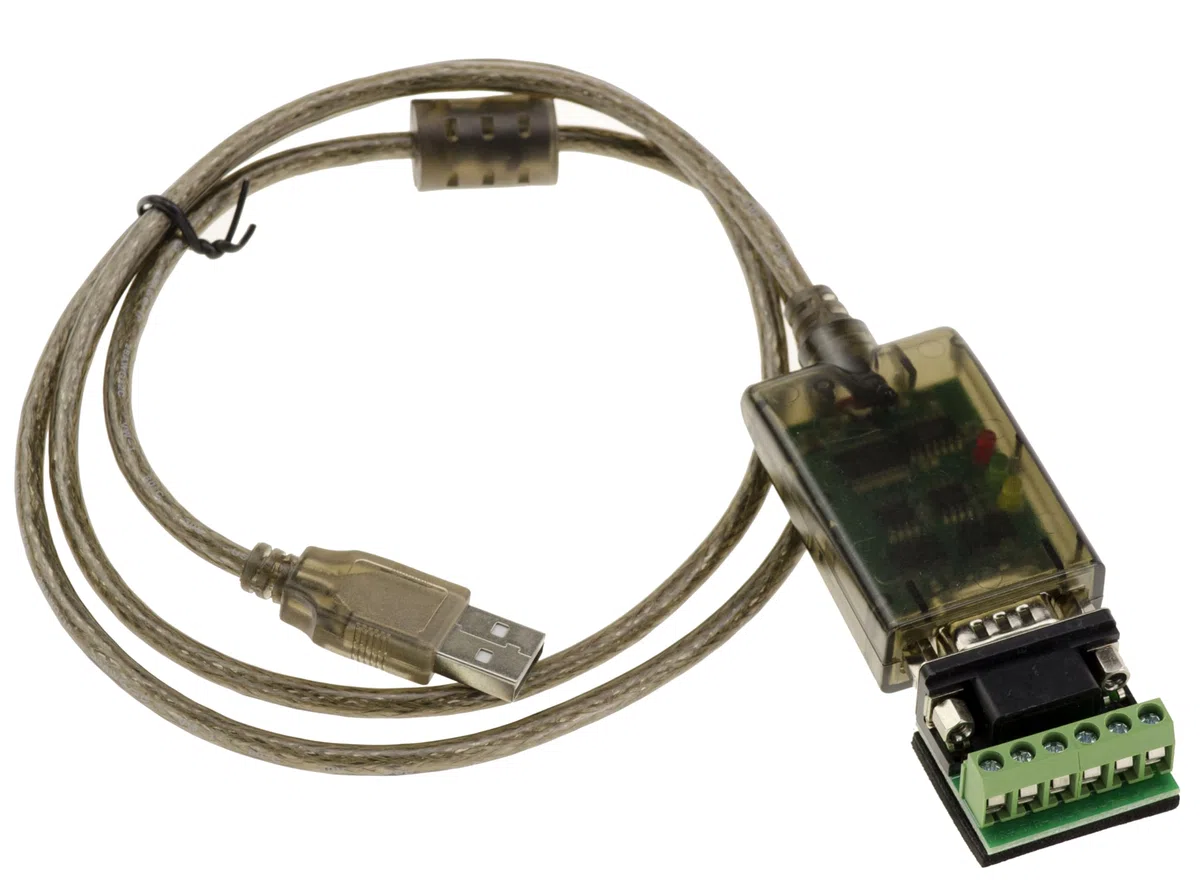 KALEA-INFORMATIQUE Convertitore da USB a RS-422 RS-485 con chipset FTDI FT232. Montaggio da filo a filo o con spina DB9
