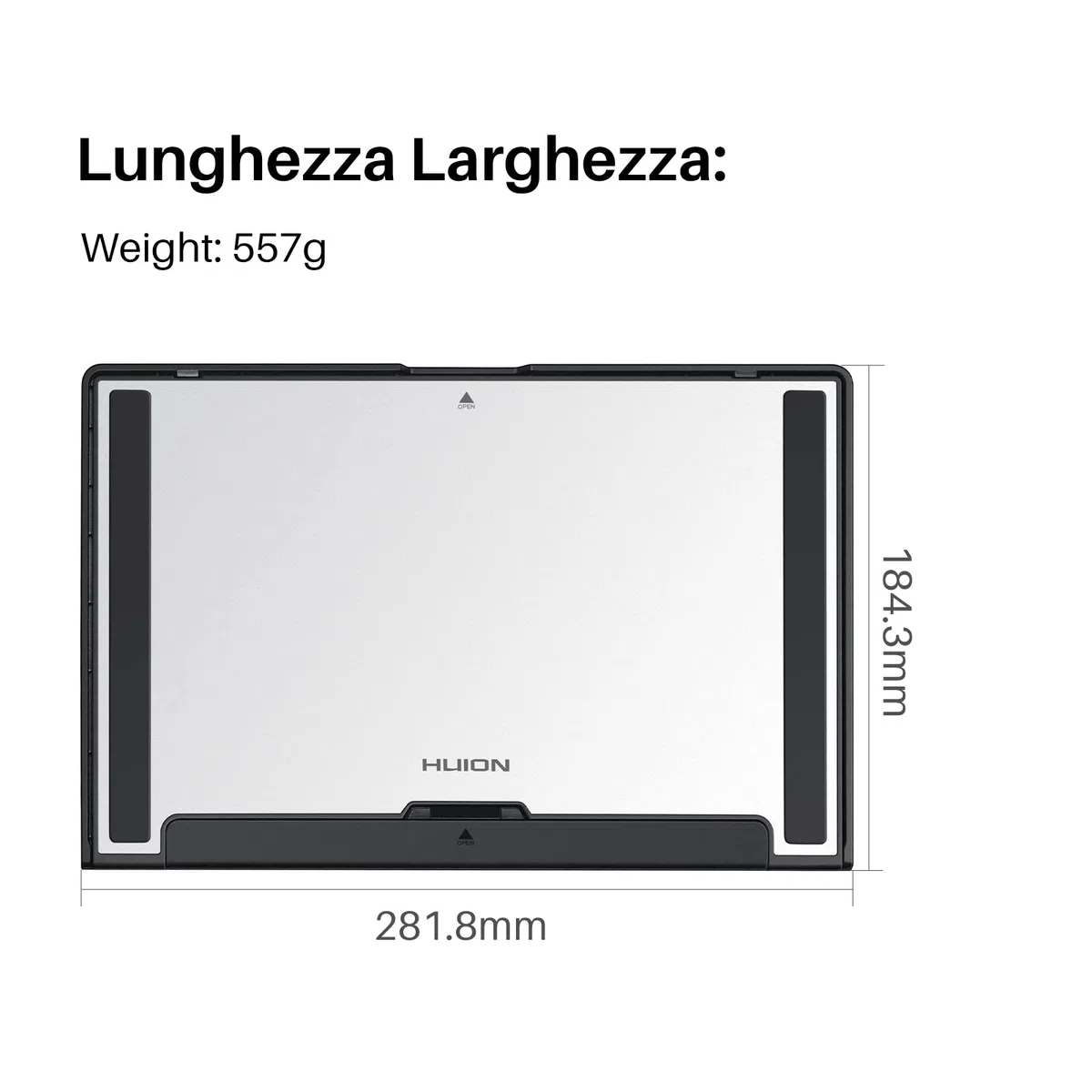 HUION ST300 Supporto Regolabile Compatibile con Kamvas Pro 12, Kamvas Pro 13, Kamvas 13