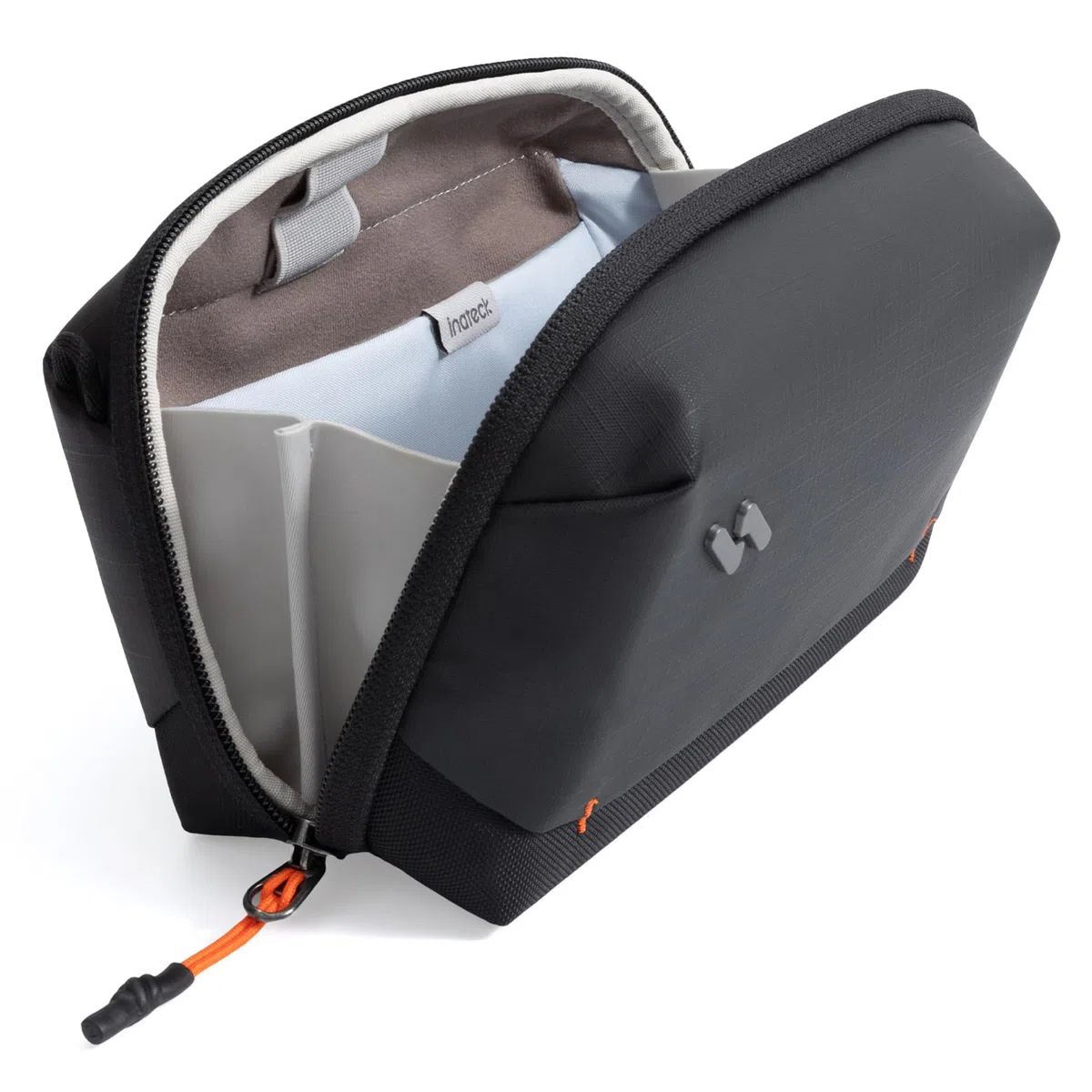 Inateck Organizer Elettronico Portatile, Borsa da Viaggio Resistente agli Spruzzi per Cavi, Power Bank, Hub, Cuffie, Nero