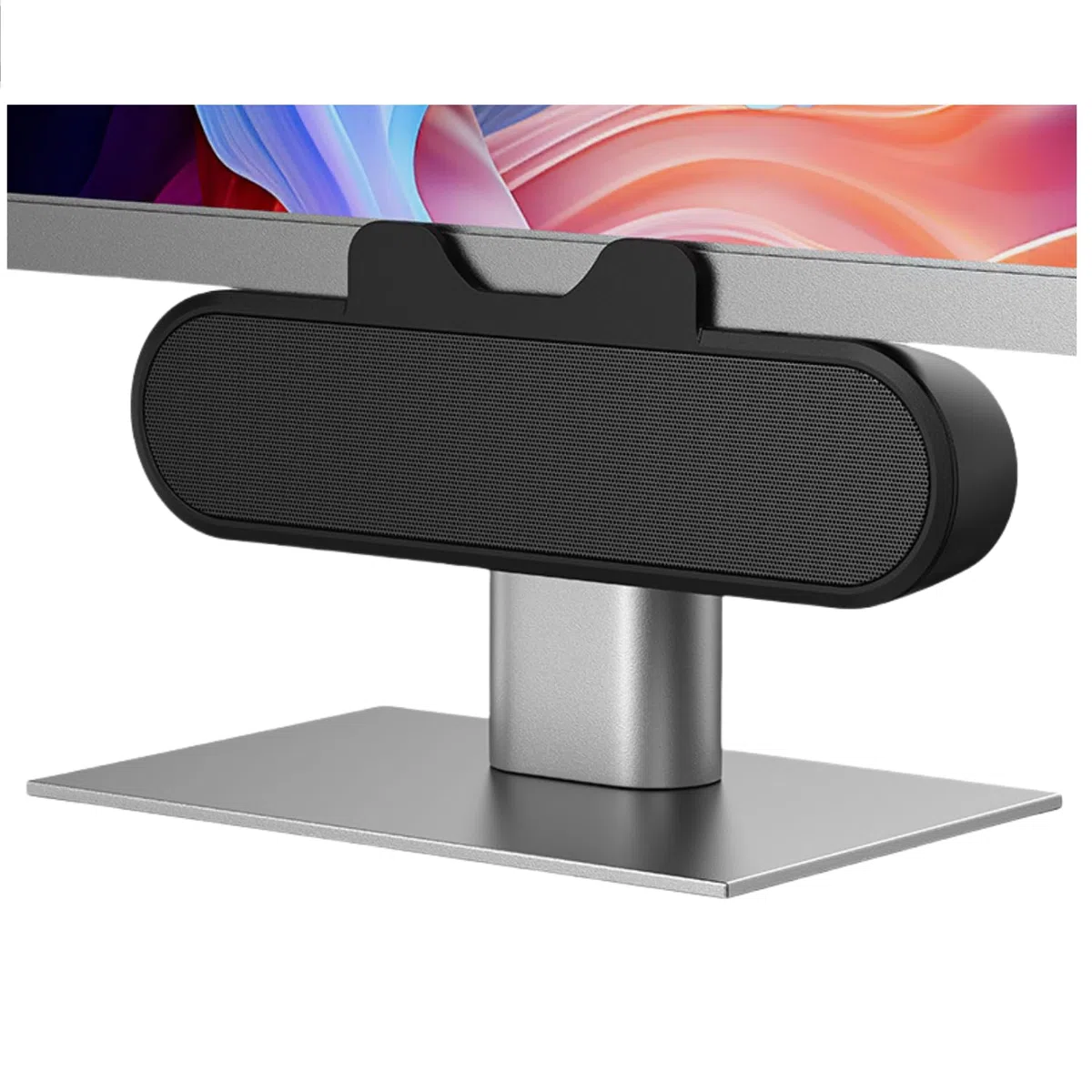 Altoparlanti per Computer per PC Desktop, Altoparlanti a Loud Sound Monitor Controllo del Volume Facilmente per i Monitor, con Adattatore da USB a USB