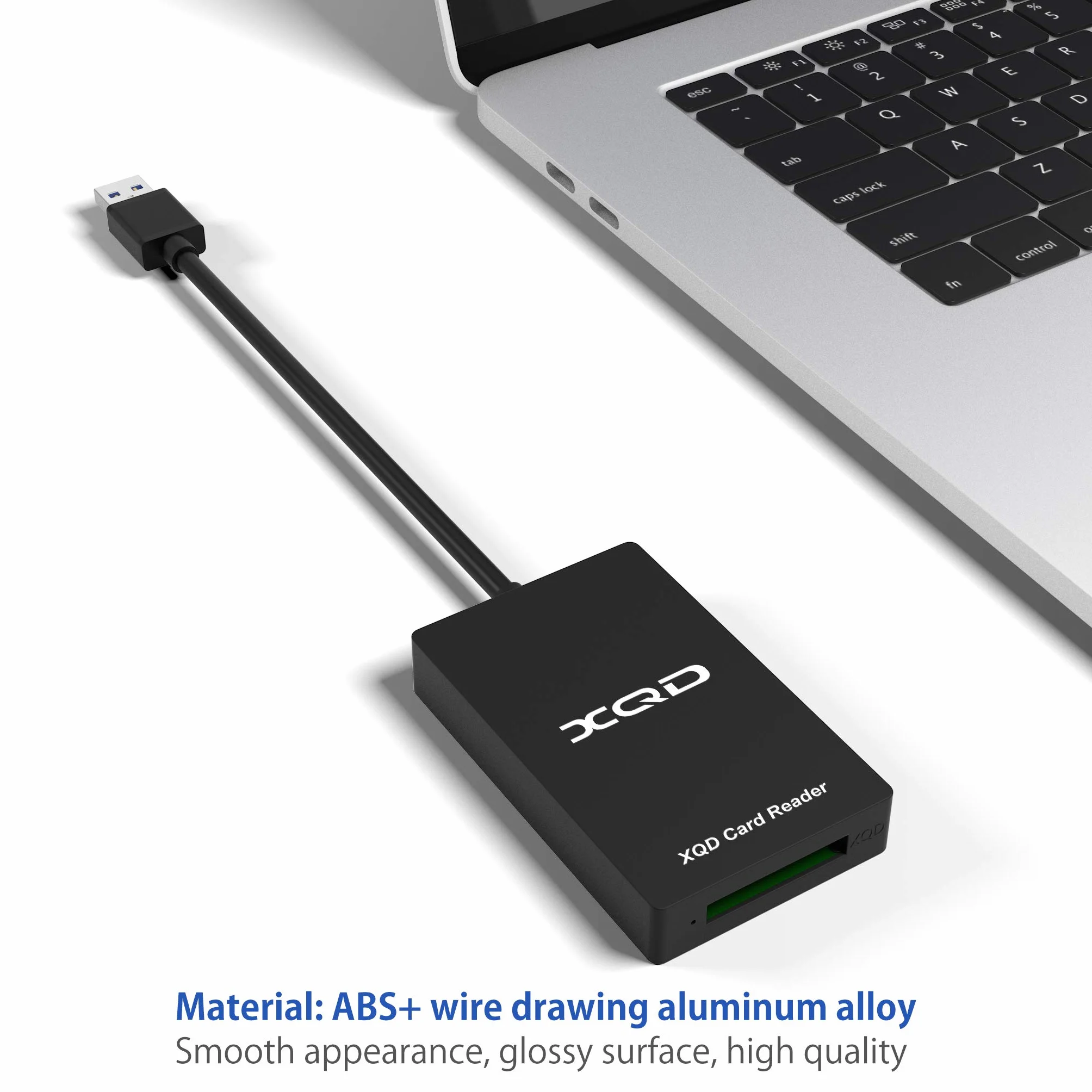 CATECK Schede XQD serie M e G, lettore di schede per dispositivi USB 3.0 5 GB/s, compatibile con Mac OS e Windows