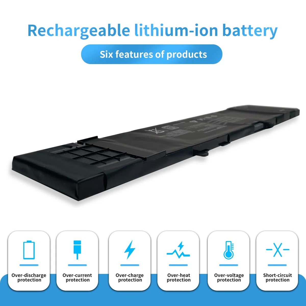 B31N1535 3ICP7/60/80 0B200-02020000 Sostituzione della batteria del laptop per Asus ZenBook UX310 UX310UA UX310UQ UX310UF UX410 UX410UA UX3410UA UX410UQ U4000U U400UQ UX410UF RX310U FB097T(11.4V 48Wh)