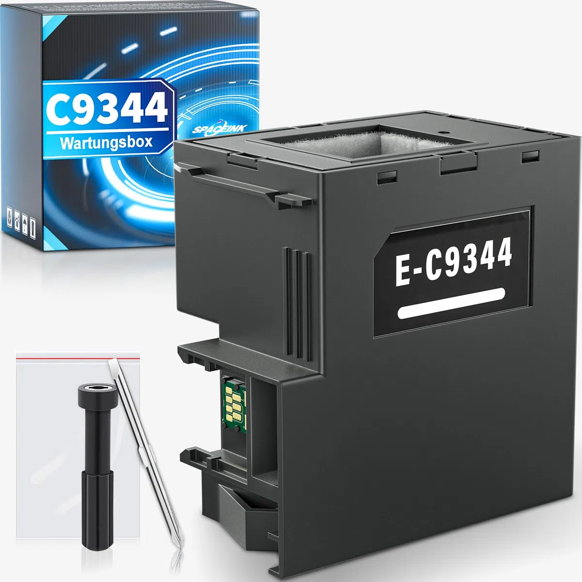 Spaceink C9344 C12C934461 per XP-2100 XP-3100 XP-3105 XP-4100 XP-4105 XP-3150 XP-3155 XP-3200 XP-3205 XP-4150 XP-4155 XP-4200 2810DW. F WF-2820DWF WF-2830DWF WF-2835DWF stampante