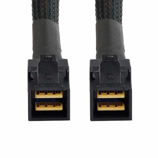 xiwai Mini cavo SAS HD SFF-8643 da interno a alta densità HD SFF-8643 Mini SAS Data Server Disk Raid 50 cm