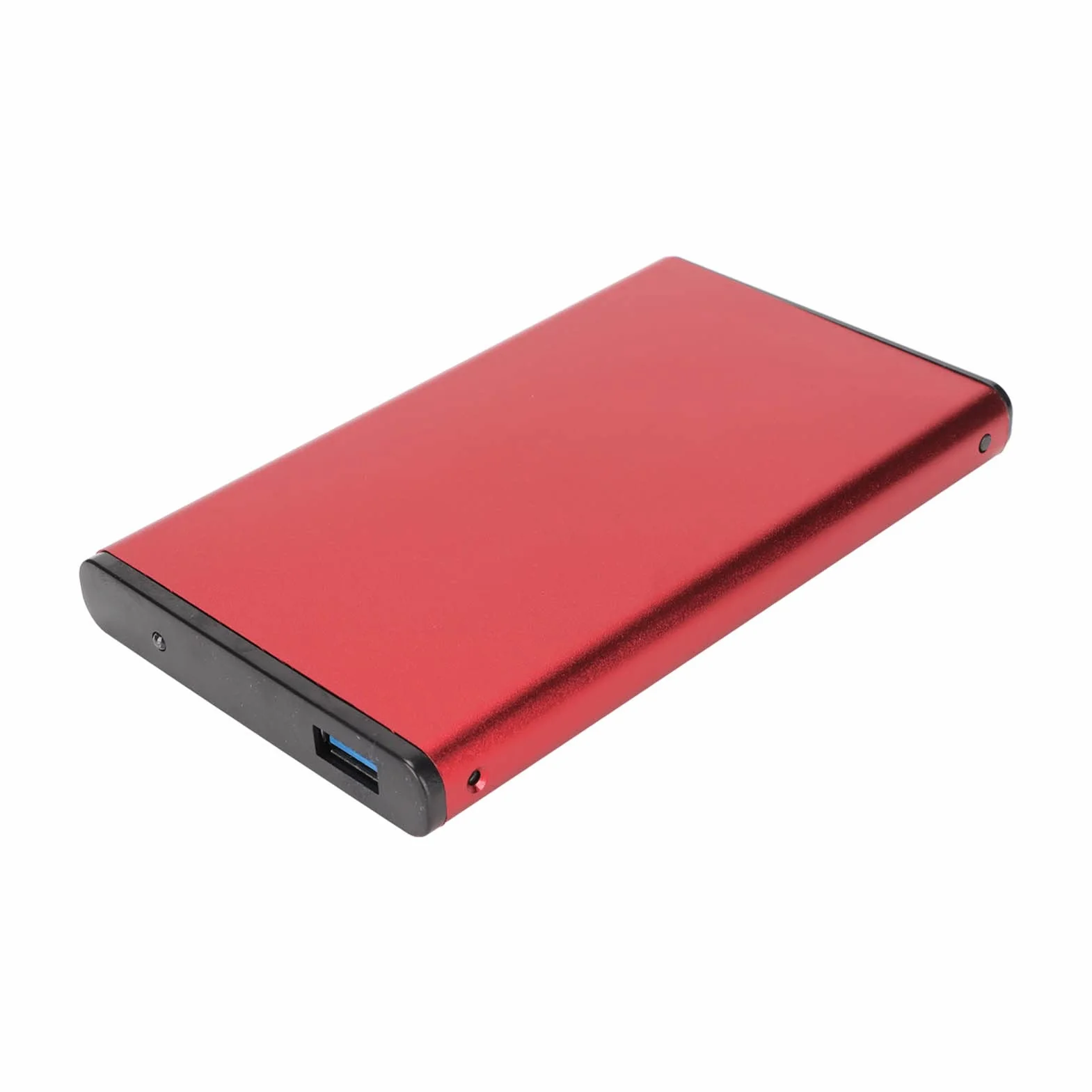 Disco Rigido Esterno, Disco Rigido Portatile Resaggio SSD Esterno HDD 2,5 Pollici da 5 Gbps 2 TB Custodia a Disco Rigido Antim Statico con Interfaccia USB3.0 per (BLACK) (SILVER) (BLUE) (rosso)