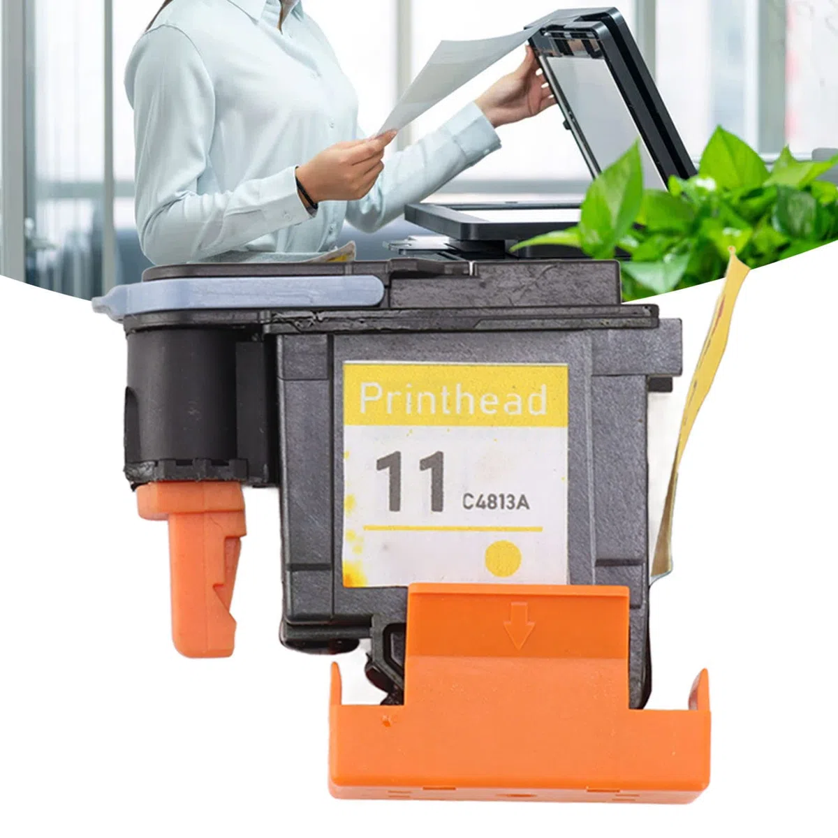 Haofy Kit di Sostituzione della Testina di Stampa, Testina di Stampa della Stampante Testina di Stampa Colorfast per Designjet 100 110 111 500 510 800 813