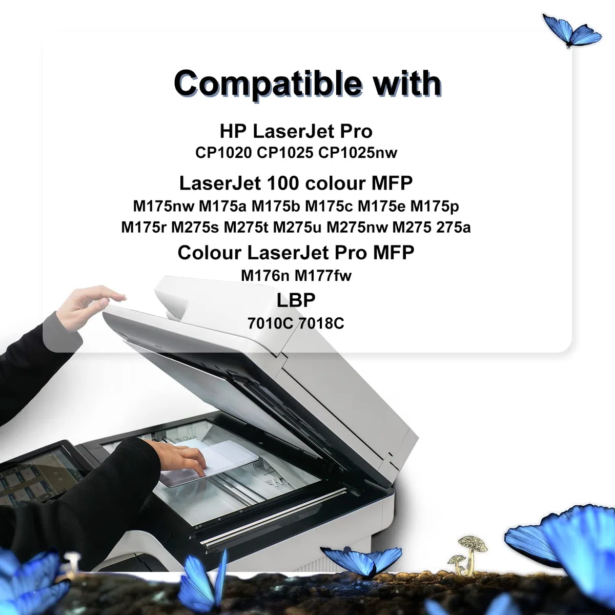LOSMANN Tamburo compatibile per 126A CE314A per Color Laserjet CP1025 CP1025nw Pro 100 MFP M175nw M175a Pro MFP M176 M177fw M176n TopShot Laserjet Pro M275 M275nw