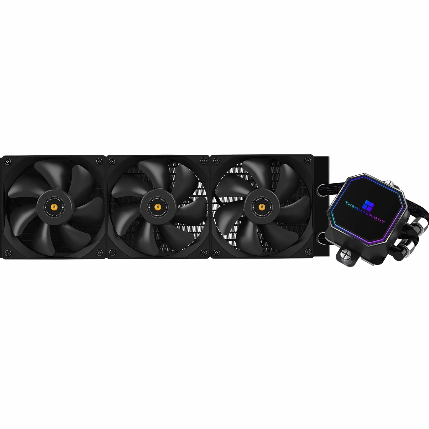 TR Frozen Prism 360 Nero Refrigeratore a liquido per CPU con ventilatore PWM da 120mm, Dissipatore di calore per raffreddamento ad acqua integrato per AMD/AM4/AM5, INTEL 1700/1150/1151/1200/2011